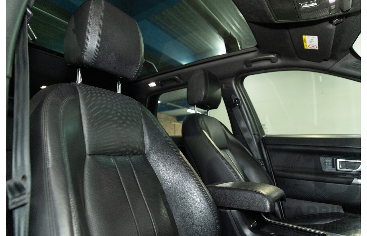 01/2018 Land Rover Discovery Sport Td4 HSE (132kW AWD) L550 MY18 4d Wagon Fuji White Turbo Diesel 2.0L - 7 Seater