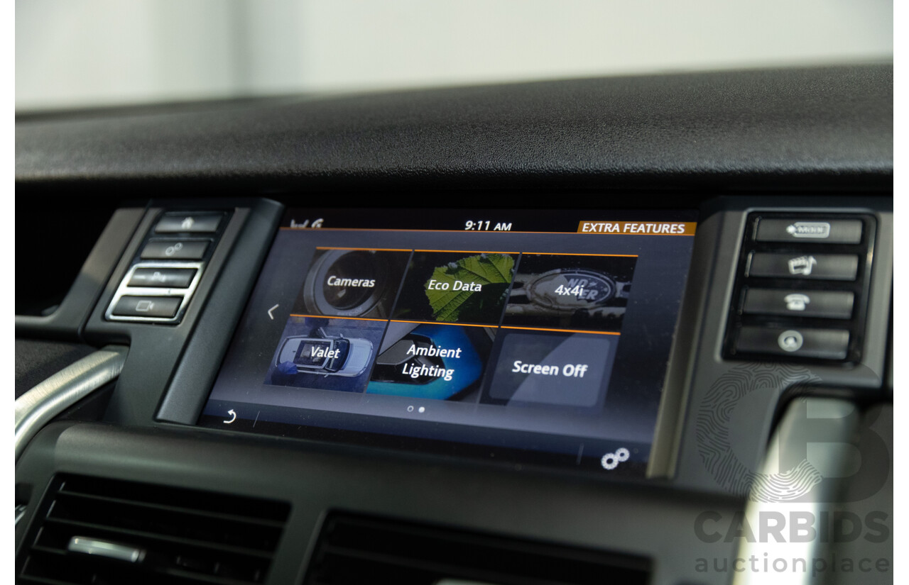 01/2018 Land Rover Discovery Sport Td4 HSE (132kW AWD) L550 MY18 4d Wagon Fuji White Turbo Diesel 2.0L - 7 Seater