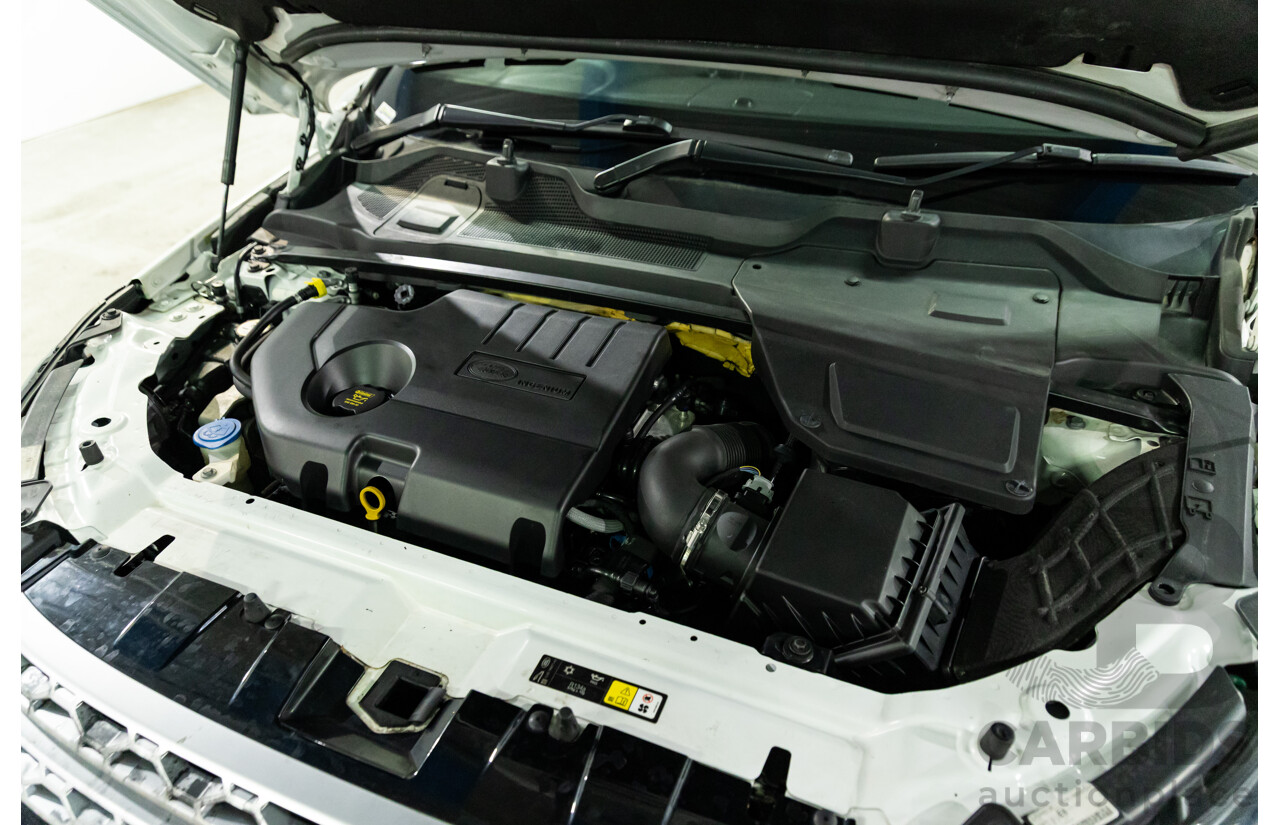 01/2018 Land Rover Discovery Sport Td4 HSE (132kW AWD) L550 MY18 4d Wagon Fuji White Turbo Diesel 2.0L - 7 Seater