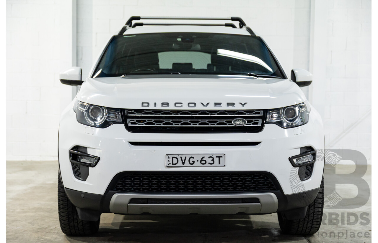 01/2018 Land Rover Discovery Sport Td4 HSE (132kW AWD) L550 MY18 4d Wagon Fuji White Turbo Diesel 2.0L - 7 Seater