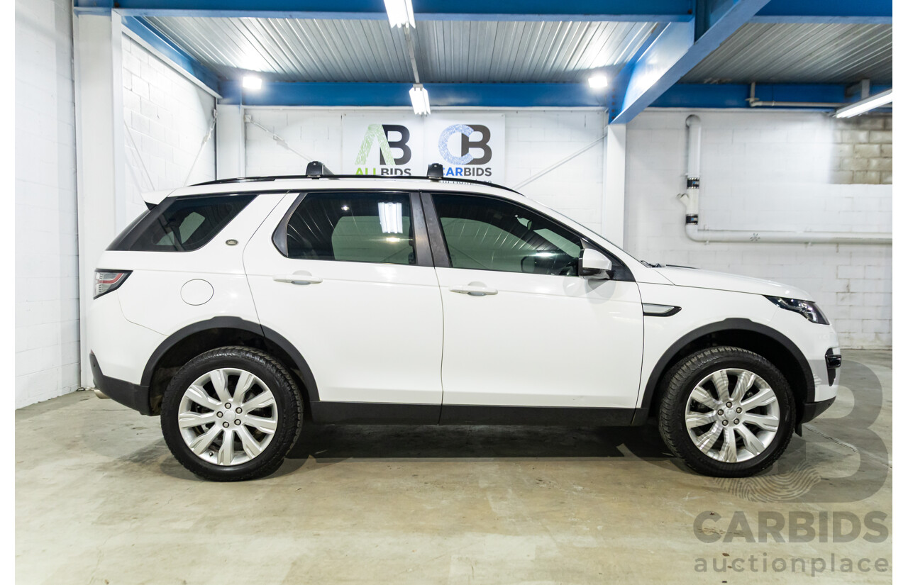01/2018 Land Rover Discovery Sport Td4 HSE (132kW AWD) L550 MY18 4d Wagon Fuji White Turbo Diesel 2.0L - 7 Seater