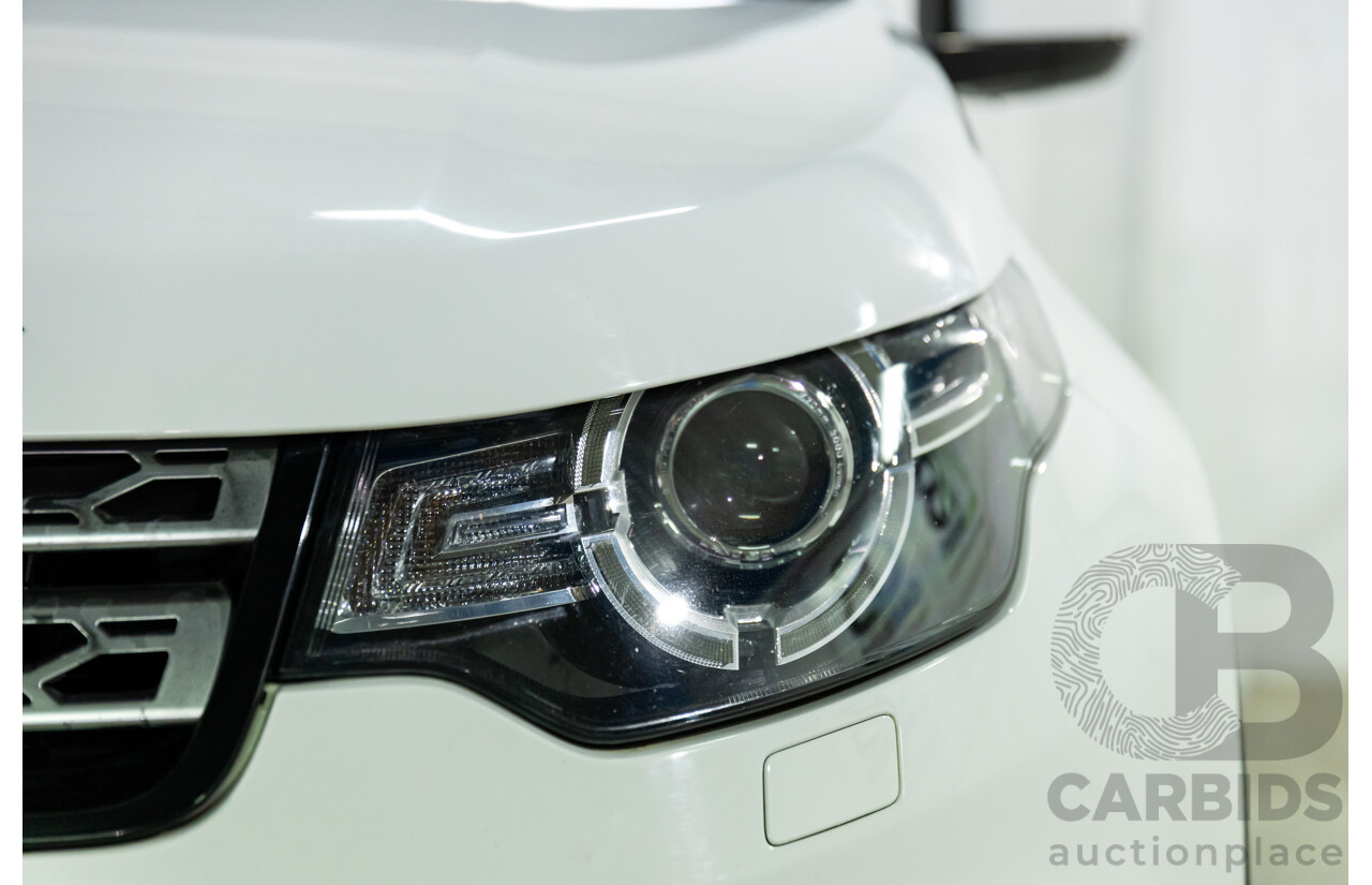 01/2018 Land Rover Discovery Sport Td4 HSE (132kW AWD) L550 MY18 4d Wagon Fuji White Turbo Diesel 2.0L - 7 Seater