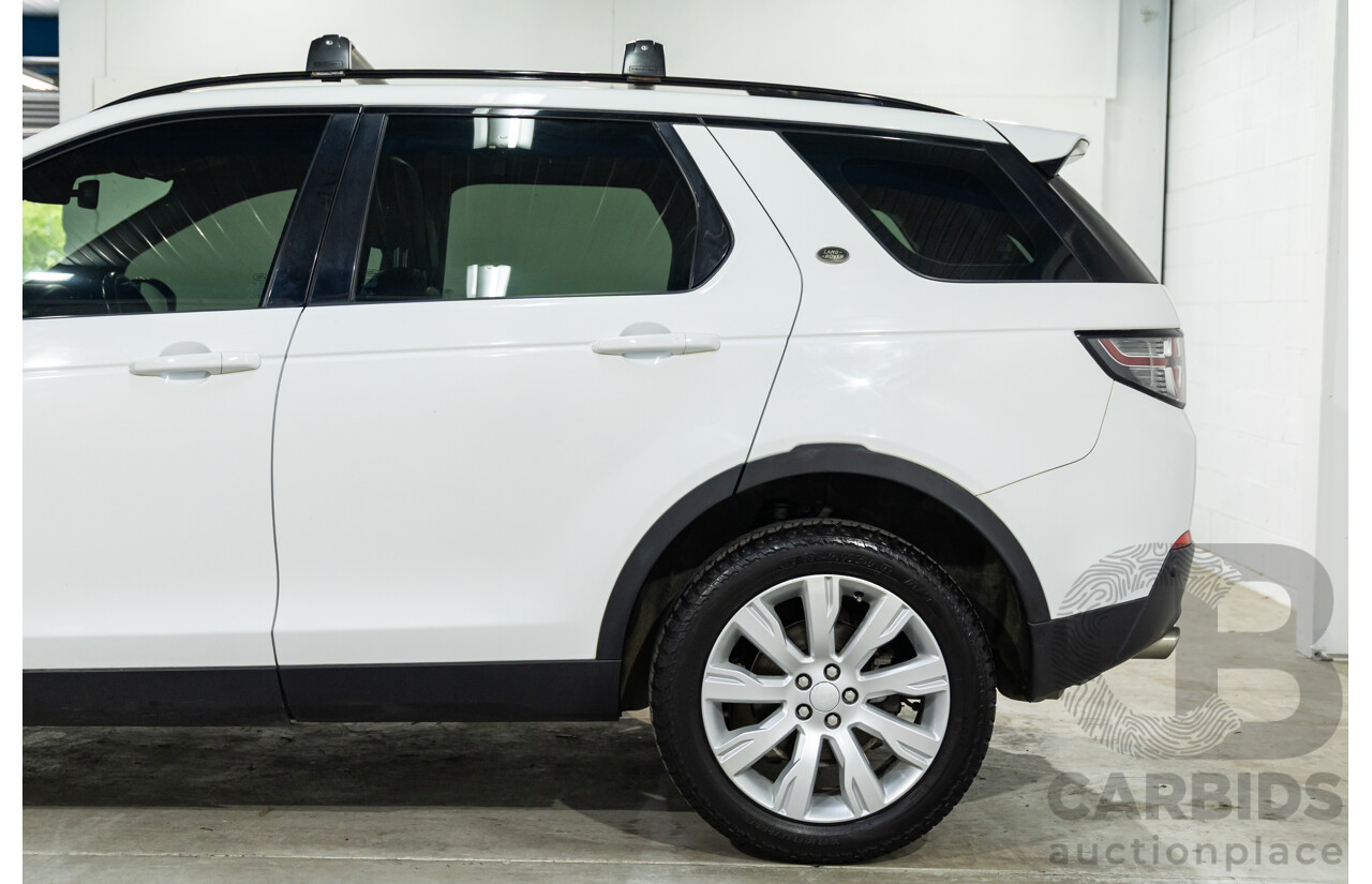 01/2018 Land Rover Discovery Sport Td4 HSE (132kW AWD) L550 MY18 4d Wagon Fuji White Turbo Diesel 2.0L - 7 Seater