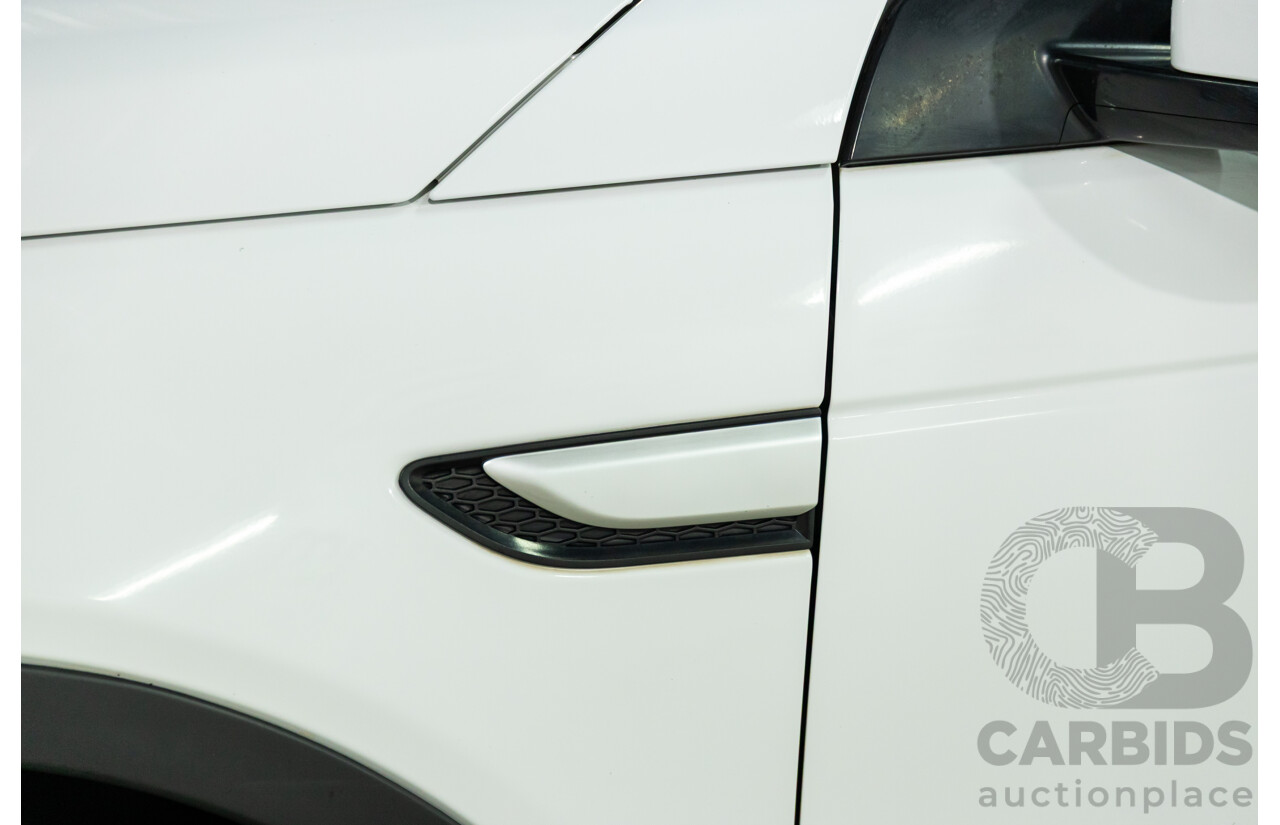 01/2018 Land Rover Discovery Sport Td4 HSE (132kW AWD) L550 MY18 4d Wagon Fuji White Turbo Diesel 2.0L - 7 Seater