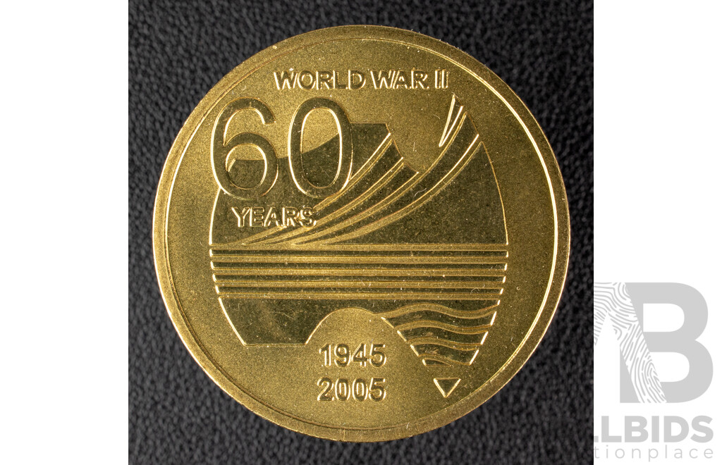 Australian 2005 60th Anniversary WW2 Service Medal.