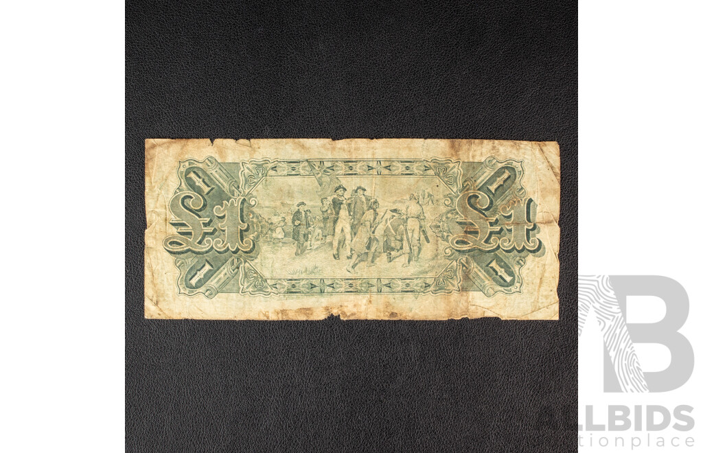 Australian 1932 One Pound Note Riddle/Sheehan