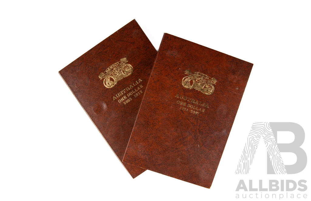 Australian Commemorative One Dollar Coin Collection 1984 - 2012, 59 Total