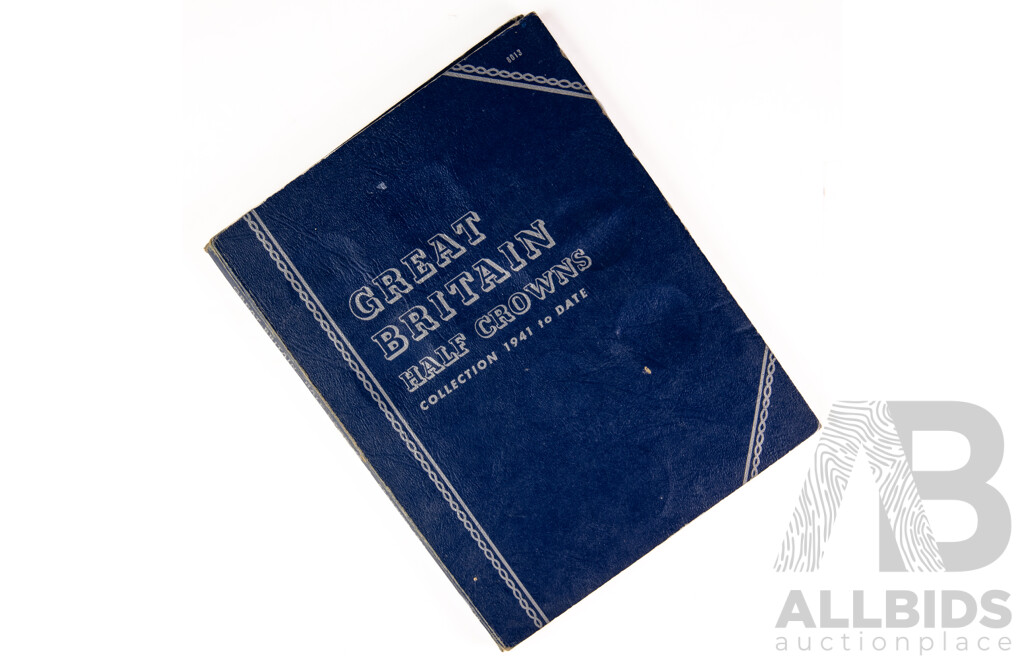 United Kingdom Half Crown Album 1941 - 1980