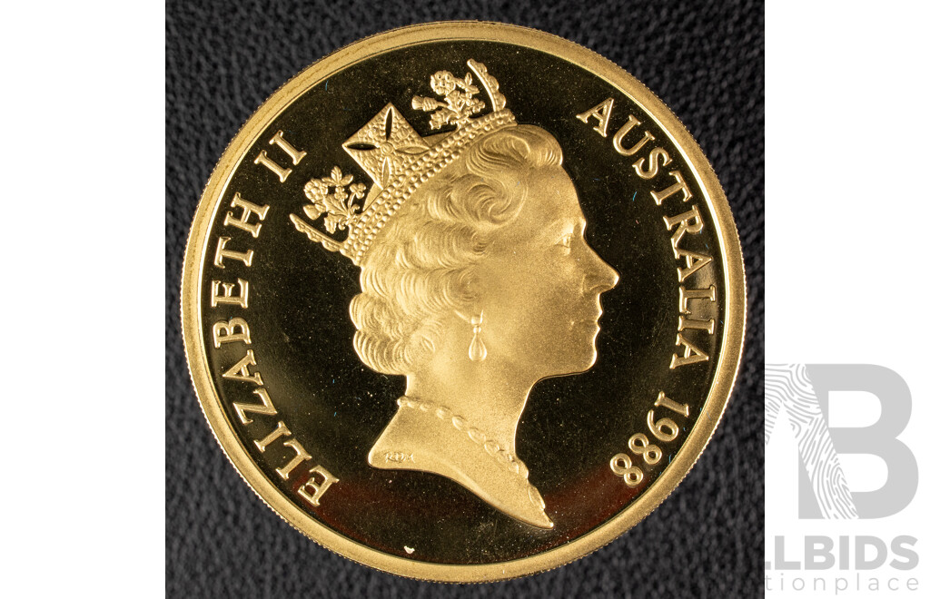 Australian RAM 1988 Proof Five Dollar Coin, Opening New Parliament House