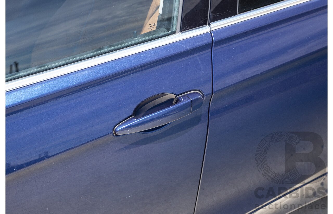 5/2017 BMW 320i Luxury Line F30 LCI MY18 4D Sedan Mediterranean Blue Turbo 2.0L