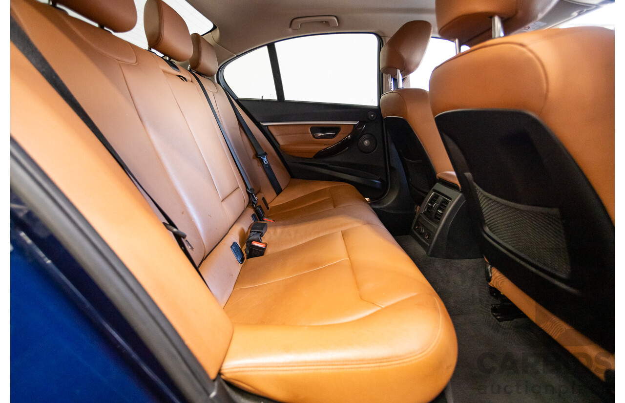 5/2017 BMW 320i Luxury Line F30 LCI MY18 4D Sedan Mediterranean Blue Turbo 2.0L