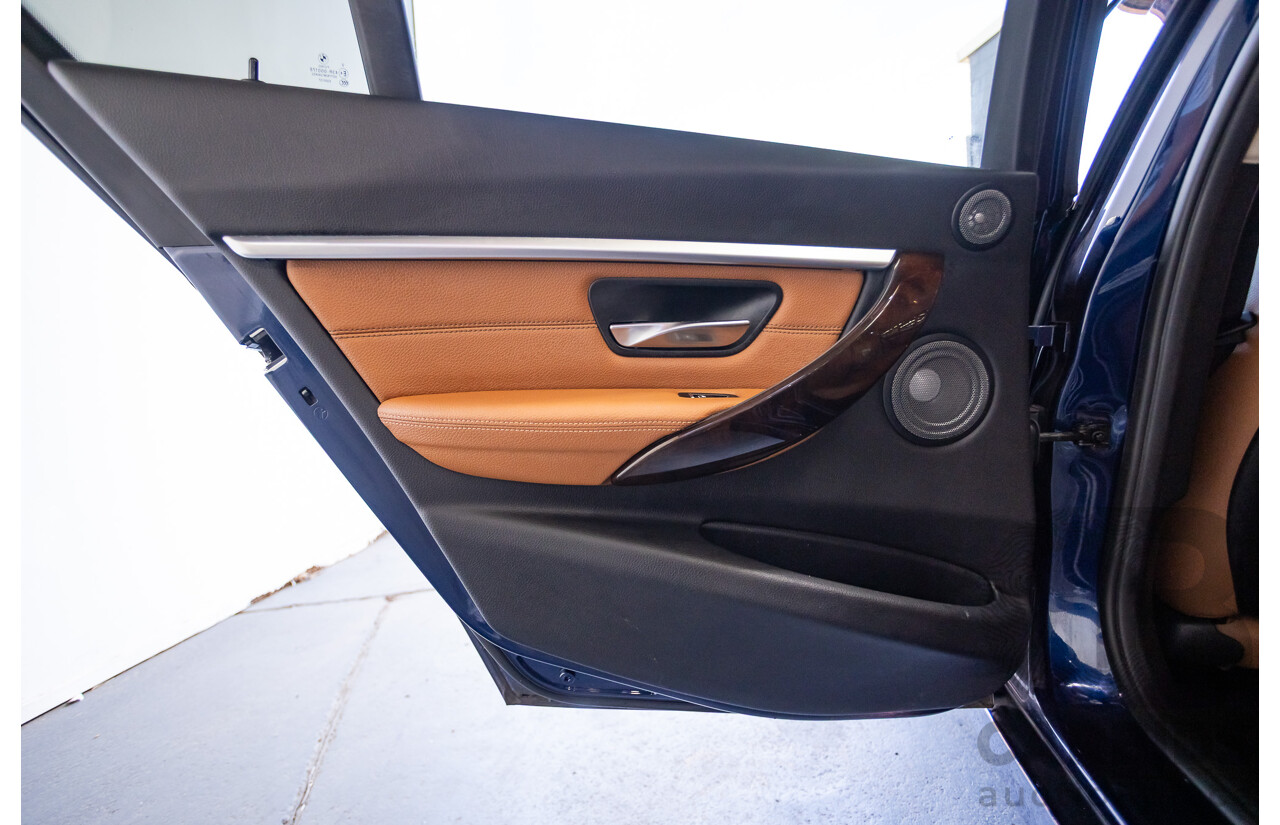 5/2017 BMW 320i Luxury Line F30 LCI MY18 4D Sedan Mediterranean Blue Turbo 2.0L