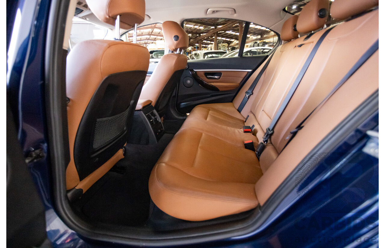 5/2017 BMW 320i Luxury Line F30 LCI MY18 4D Sedan Mediterranean Blue Turbo 2.0L