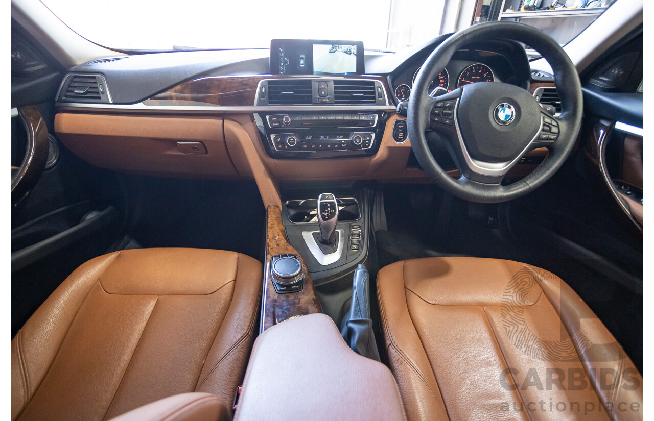 5/2017 BMW 320i Luxury Line F30 LCI MY18 4D Sedan Mediterranean Blue Turbo 2.0L