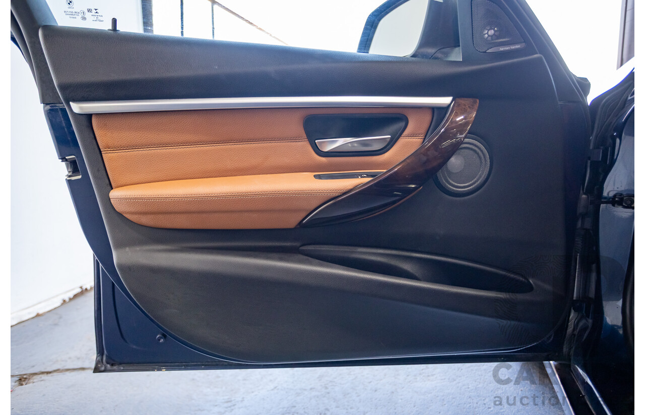 5/2017 BMW 320i Luxury Line F30 LCI MY18 4D Sedan Mediterranean Blue Turbo 2.0L