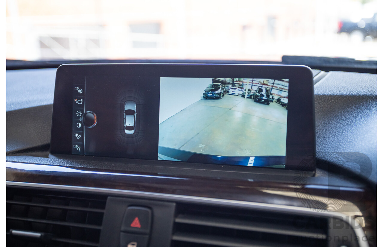 5/2017 BMW 320i Luxury Line F30 LCI MY18 4D Sedan Mediterranean Blue Turbo 2.0L