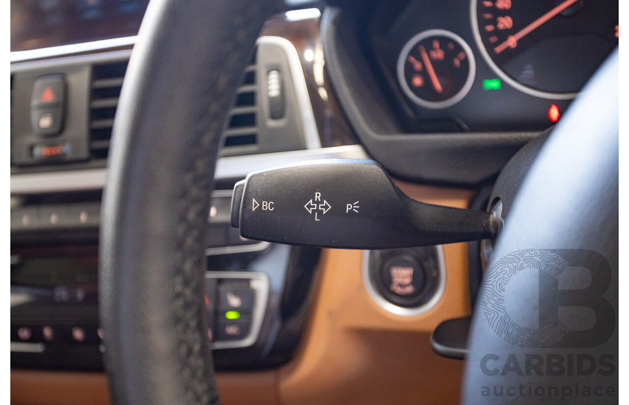 5/2017 BMW 320i Luxury Line F30 LCI MY18 4D Sedan Mediterranean Blue Turbo 2.0L