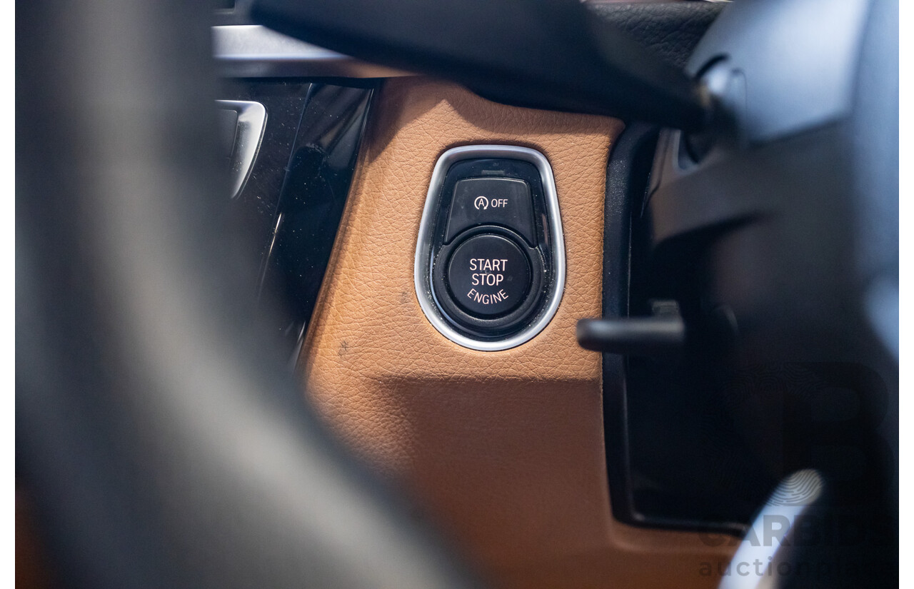 5/2017 BMW 320i Luxury Line F30 LCI MY18 4D Sedan Mediterranean Blue Turbo 2.0L