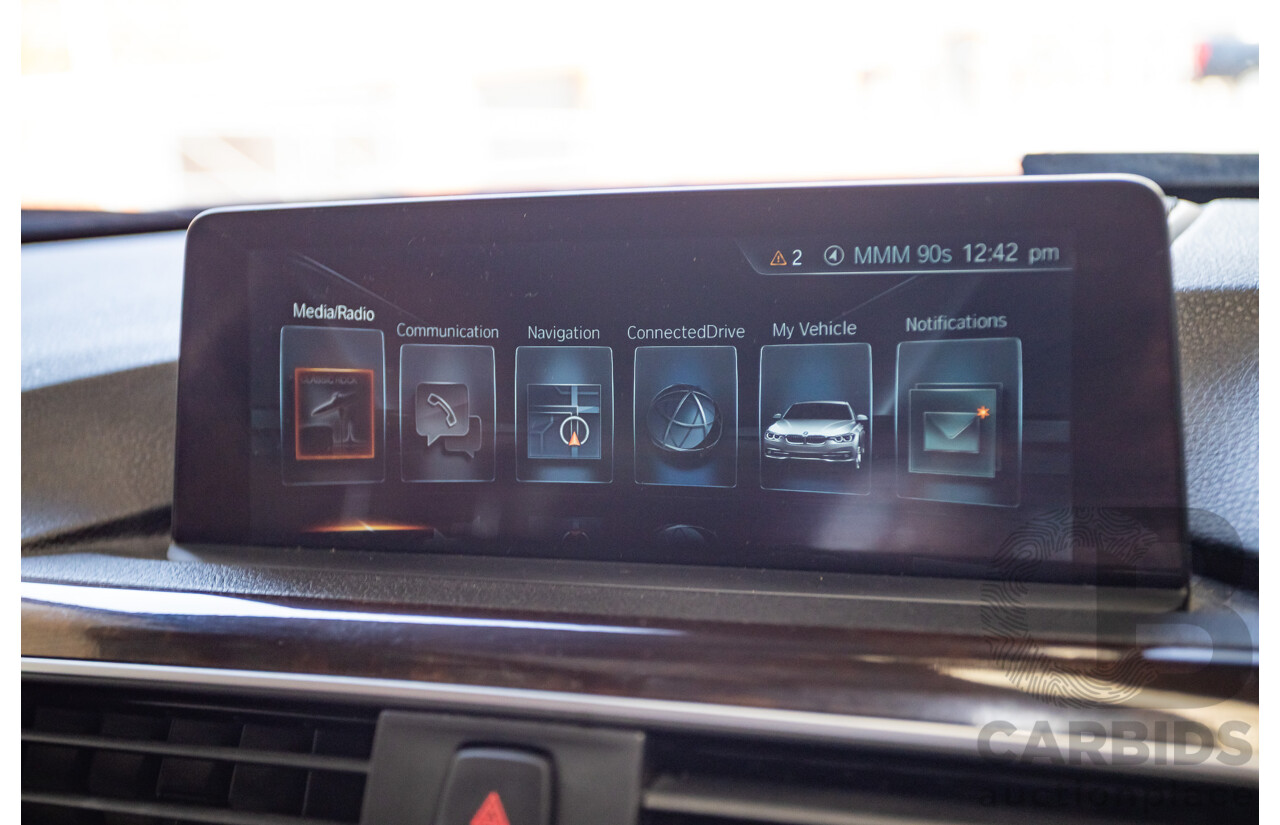 5/2017 BMW 320i Luxury Line F30 LCI MY18 4D Sedan Mediterranean Blue Turbo 2.0L