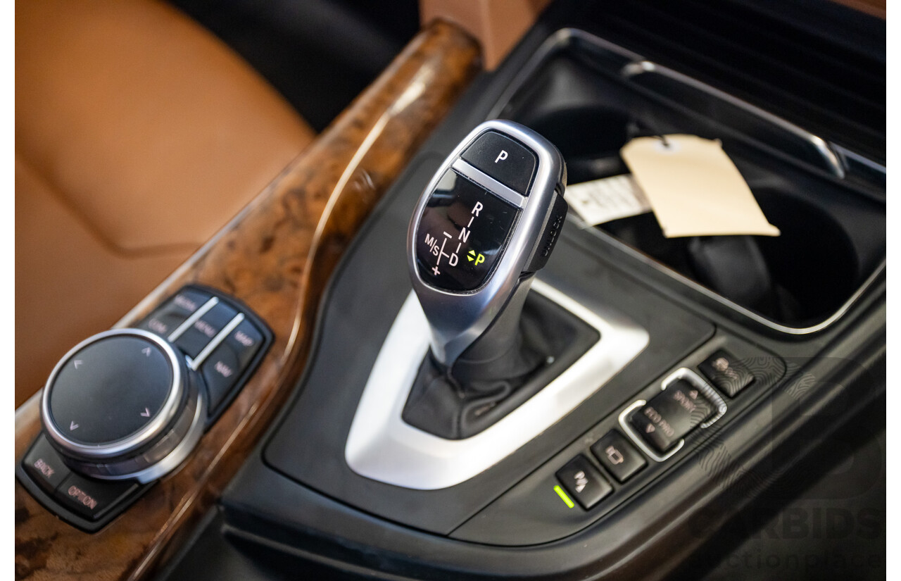 5/2017 BMW 320i Luxury Line F30 LCI MY18 4D Sedan Mediterranean Blue Turbo 2.0L