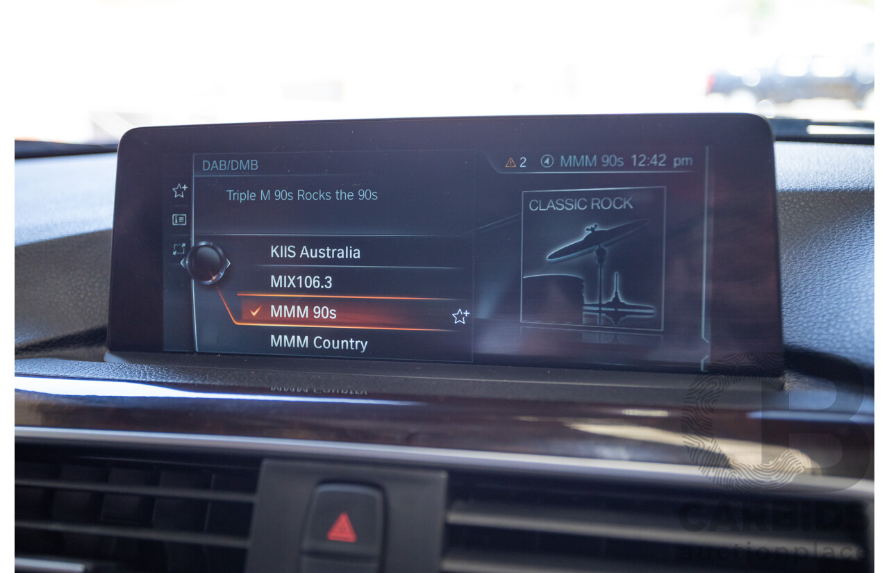 5/2017 BMW 320i Luxury Line F30 LCI MY18 4D Sedan Mediterranean Blue Turbo 2.0L