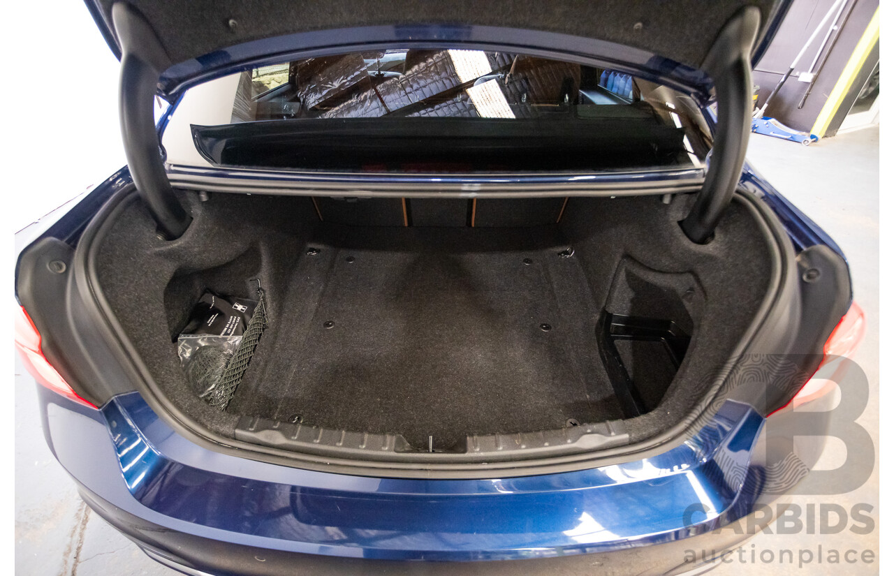 5/2017 BMW 320i Luxury Line F30 LCI MY18 4D Sedan Mediterranean Blue Turbo 2.0L