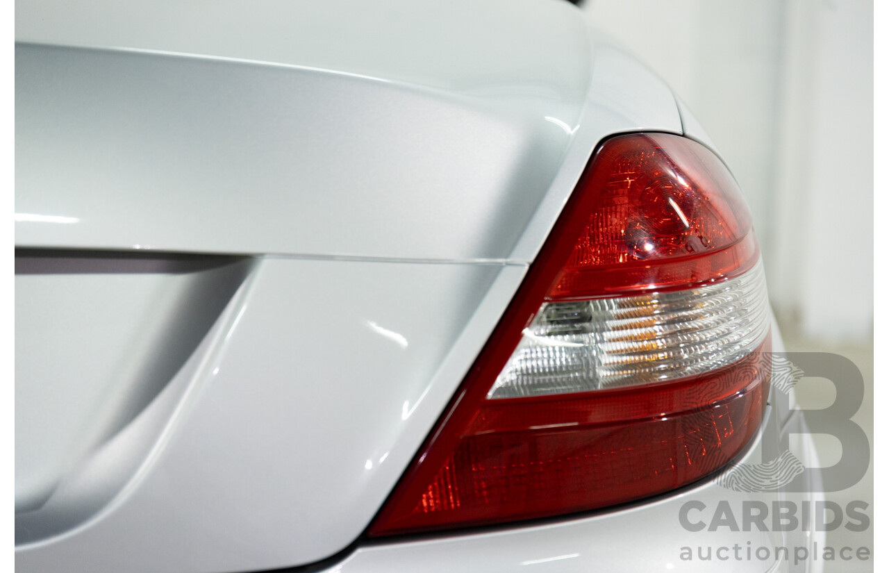 5/2007 Mercedes-Benz SLK 280 R171 07 Upgrade 2d Convertible Iridium Silver Metallic V6 3.0L