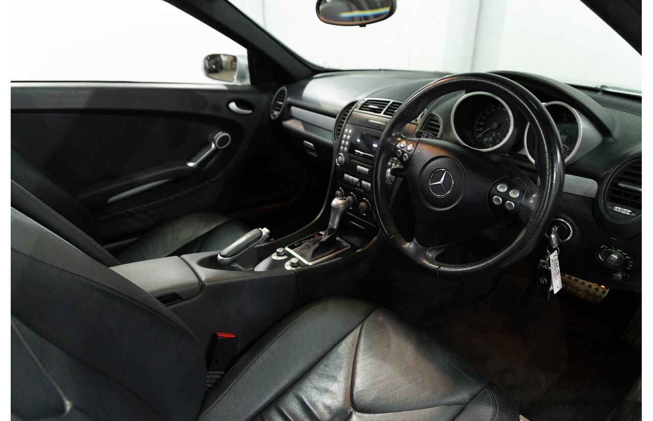 5/2007 Mercedes-Benz SLK 280 R171 07 Upgrade 2d Convertible Iridium Silver Metallic V6 3.0L