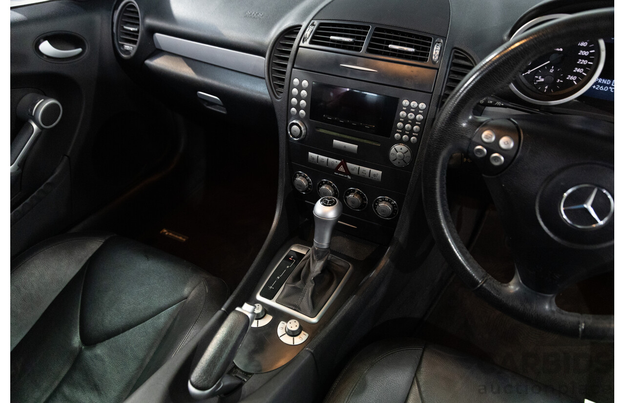 5/2007 Mercedes-Benz SLK 280 R171 07 Upgrade 2d Convertible Iridium Silver Metallic V6 3.0L