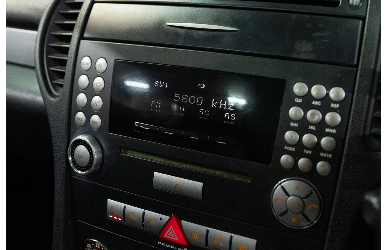 5/2007 Mercedes-Benz SLK 280 R171 07 Upgrade 2d Convertible Iridium Silver Metallic V6 3.0L