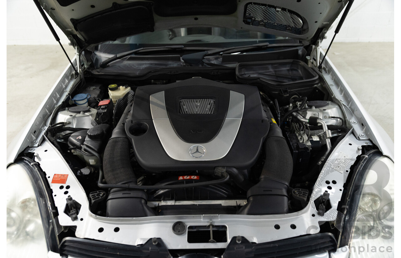 5/2007 Mercedes-Benz SLK 280 R171 07 Upgrade 2d Convertible Iridium Silver Metallic V6 3.0L