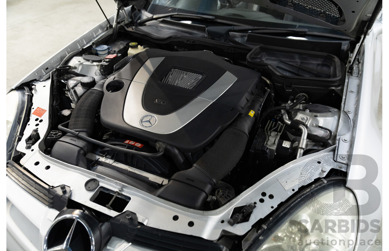 5/2007 Mercedes-Benz SLK 280 R171 07 Upgrade 2d Convertible Iridium Silver Metallic V6 3.0L