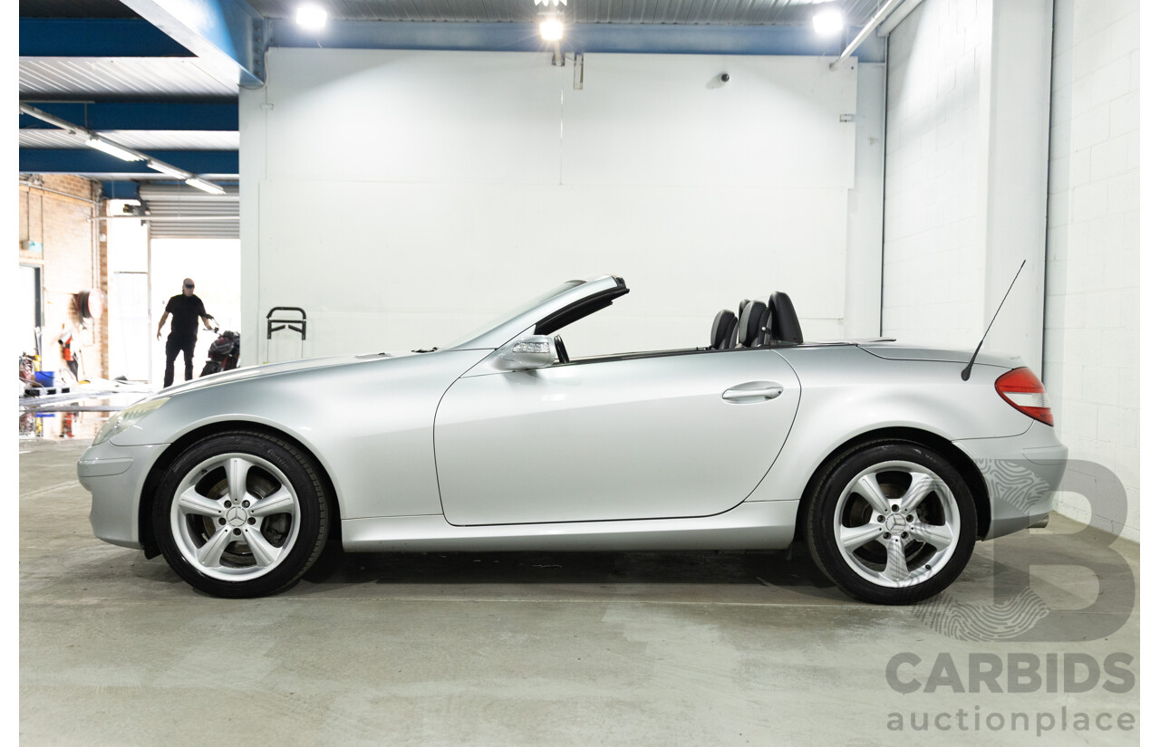 5/2007 Mercedes-Benz SLK 280 R171 07 Upgrade 2d Convertible Iridium Silver Metallic V6 3.0L