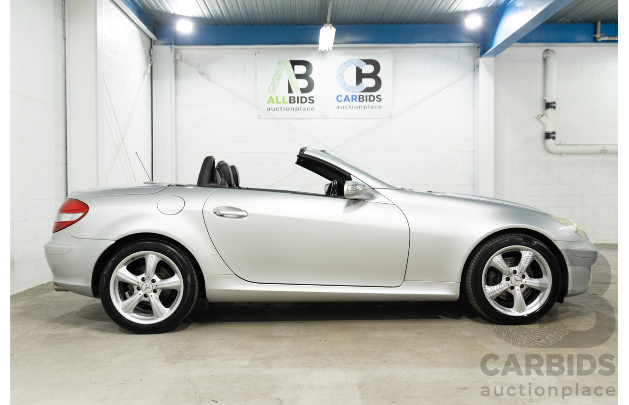 5/2007 Mercedes-Benz SLK 280 R171 07 Upgrade 2d Convertible Iridium Silver Metallic V6 3.0L