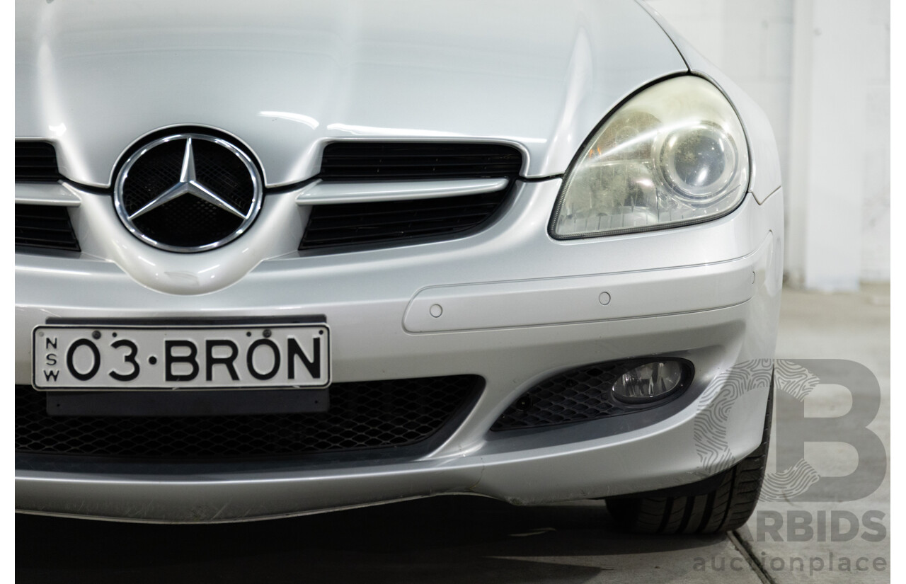 5/2007 Mercedes-Benz SLK 280 R171 07 Upgrade 2d Convertible Iridium Silver Metallic V6 3.0L