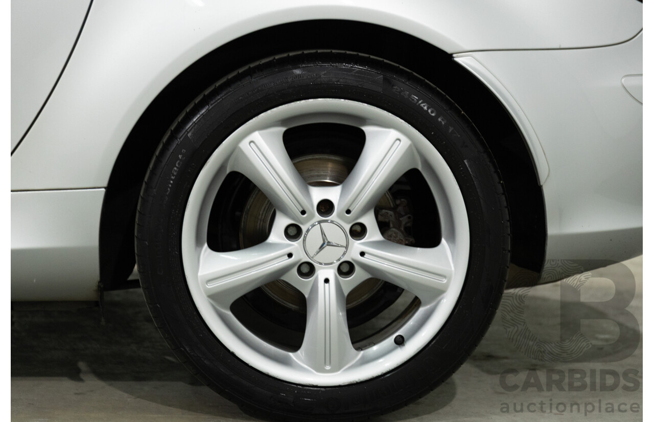 5/2007 Mercedes-Benz SLK 280 R171 07 Upgrade 2d Convertible Iridium Silver Metallic V6 3.0L