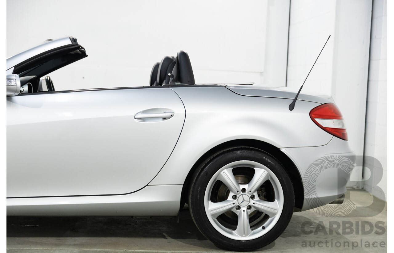 5/2007 Mercedes-Benz SLK 280 R171 07 Upgrade 2d Convertible Iridium Silver Metallic V6 3.0L