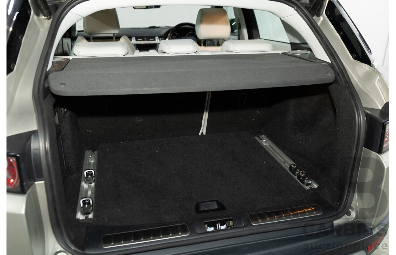 2/2013 Range Rover Evoque SD4 Prestige LV MY13 5d Wagon Ipanema Sand Metallic Turbo Diesel 2.2L
