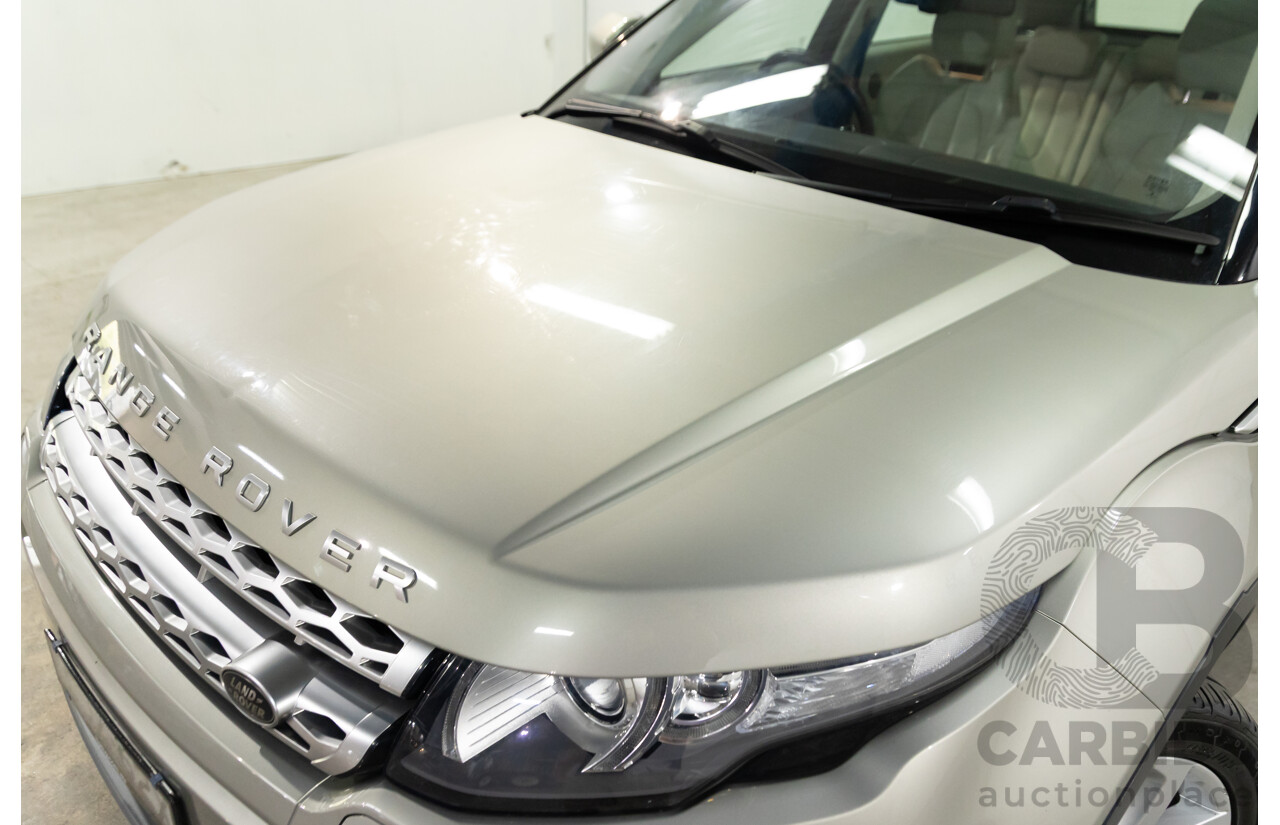 2/2013 Range Rover Evoque SD4 Prestige LV MY13 5d Wagon Ipanema Sand Metallic Turbo Diesel 2.2L