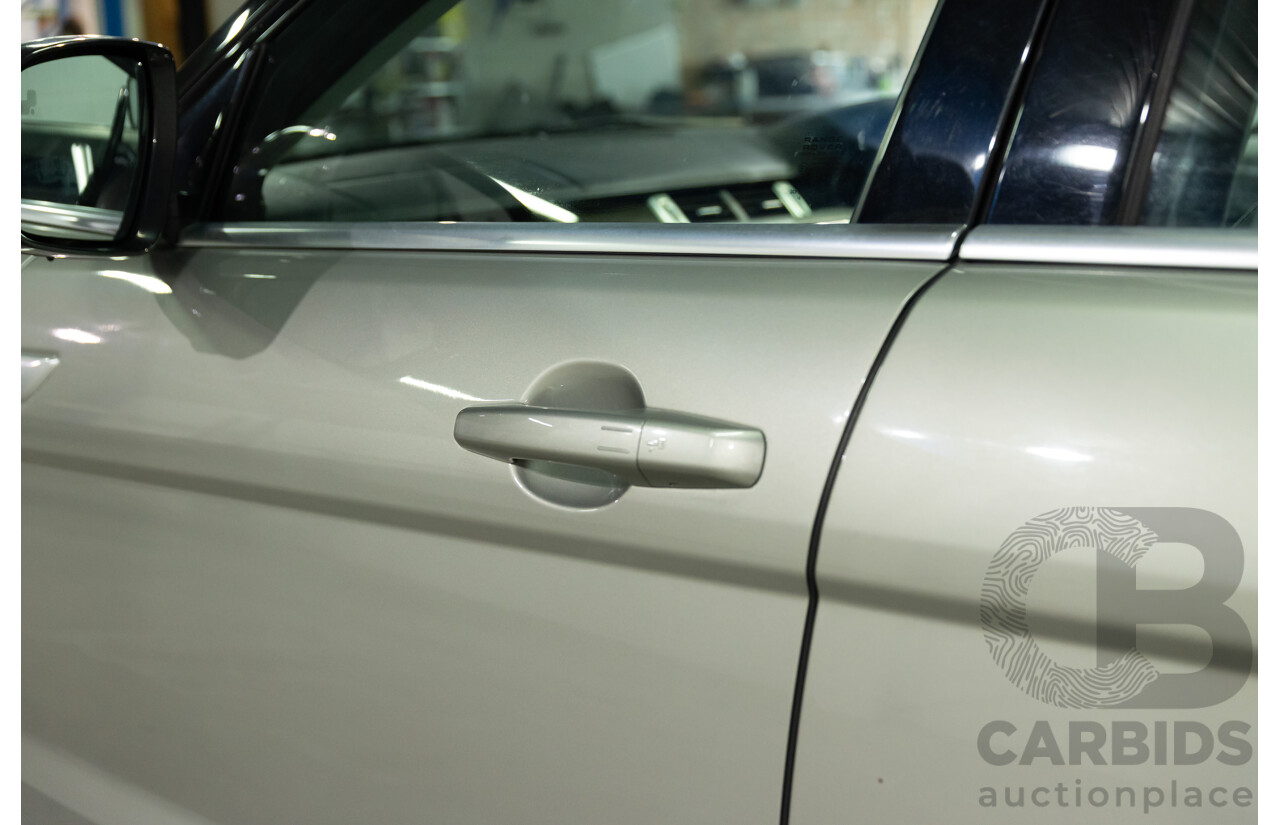 2/2013 Range Rover Evoque SD4 Prestige LV MY13 5d Wagon Ipanema Sand Metallic Turbo Diesel 2.2L