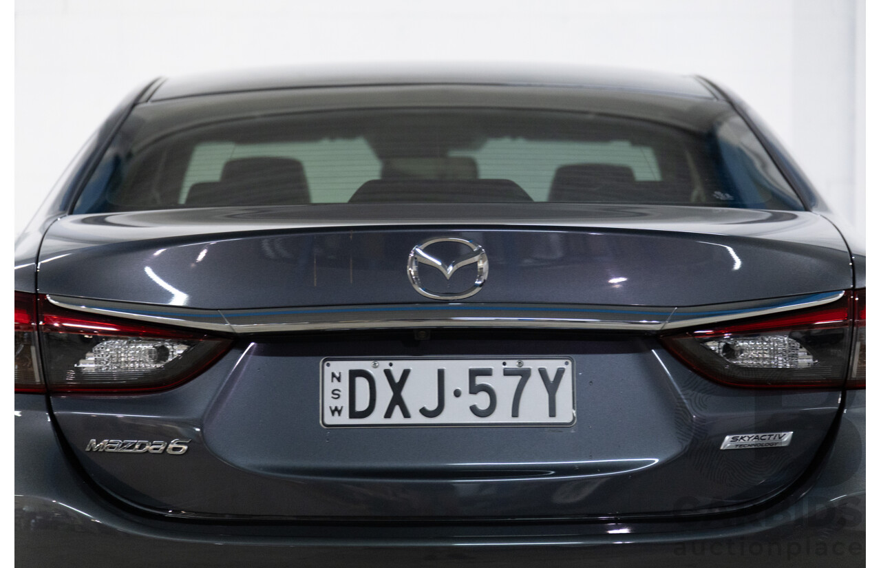 04/2016 Mazda Mazda6 GT (FWD) 6C MY15 4d Sedan Meteor Grey Metallic 2.5L