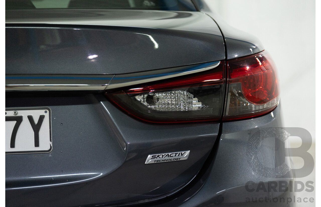 04/2016 Mazda Mazda6 GT (FWD) 6C MY15 4d Sedan Meteor Grey Metallic 2.5L