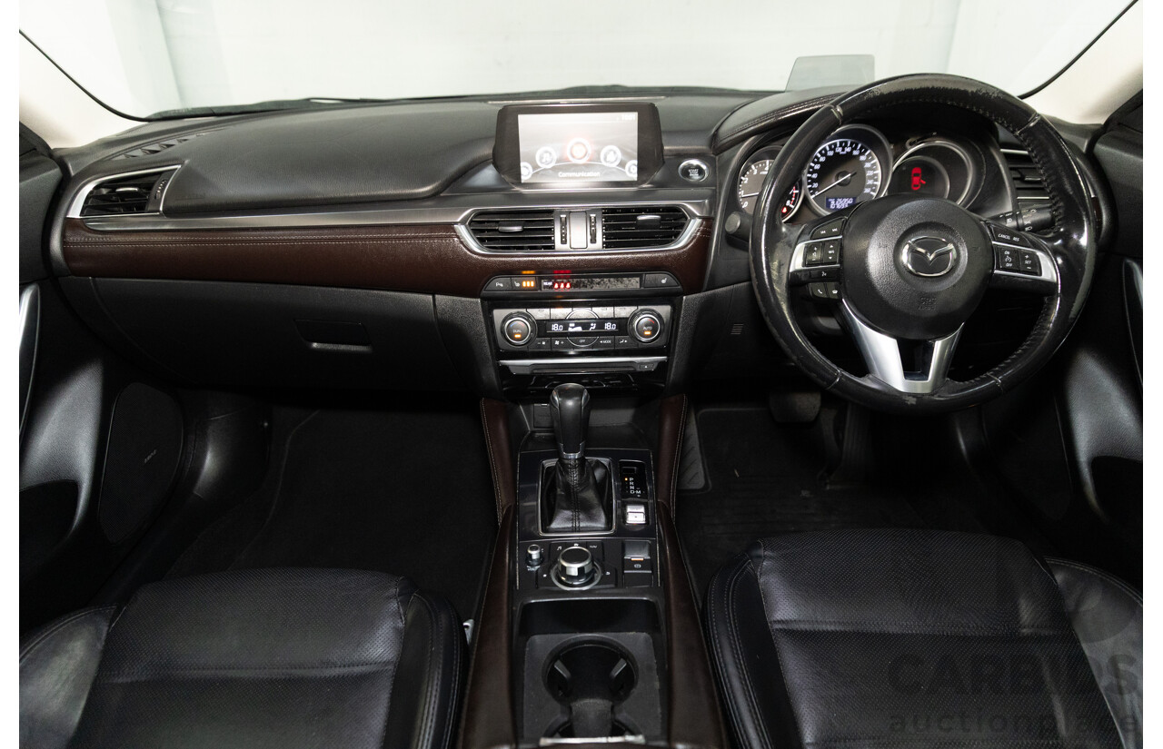 04/2016 Mazda Mazda6 GT (FWD) 6C MY15 4d Sedan Meteor Grey Metallic 2.5L