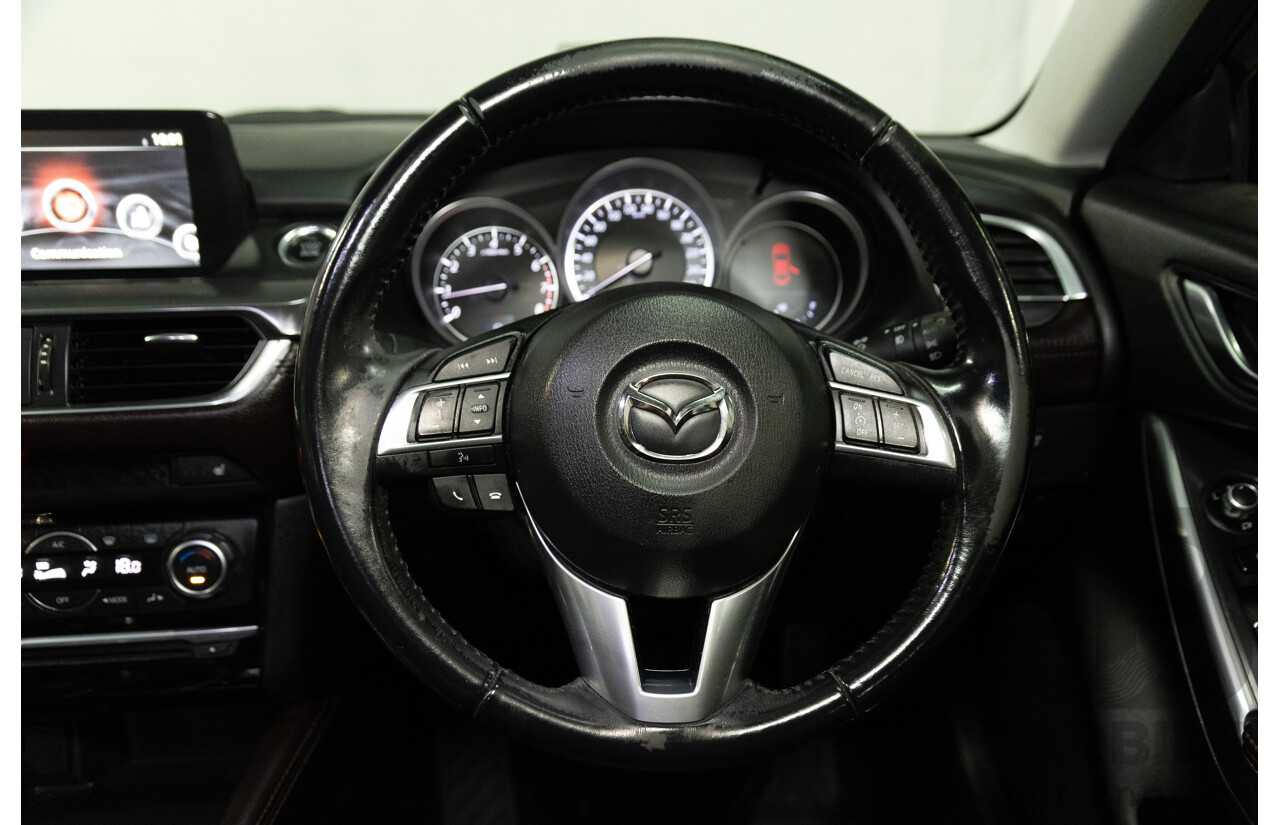 04/2016 Mazda Mazda6 GT (FWD) 6C MY15 4d Sedan Meteor Grey Metallic 2.5L