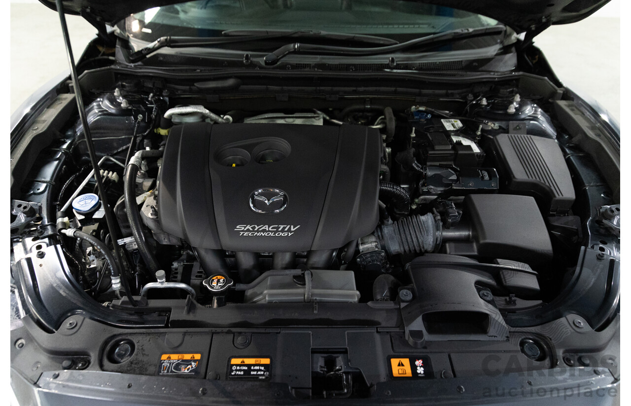 04/2016 Mazda Mazda6 GT (FWD) 6C MY15 4d Sedan Meteor Grey Metallic 2.5L