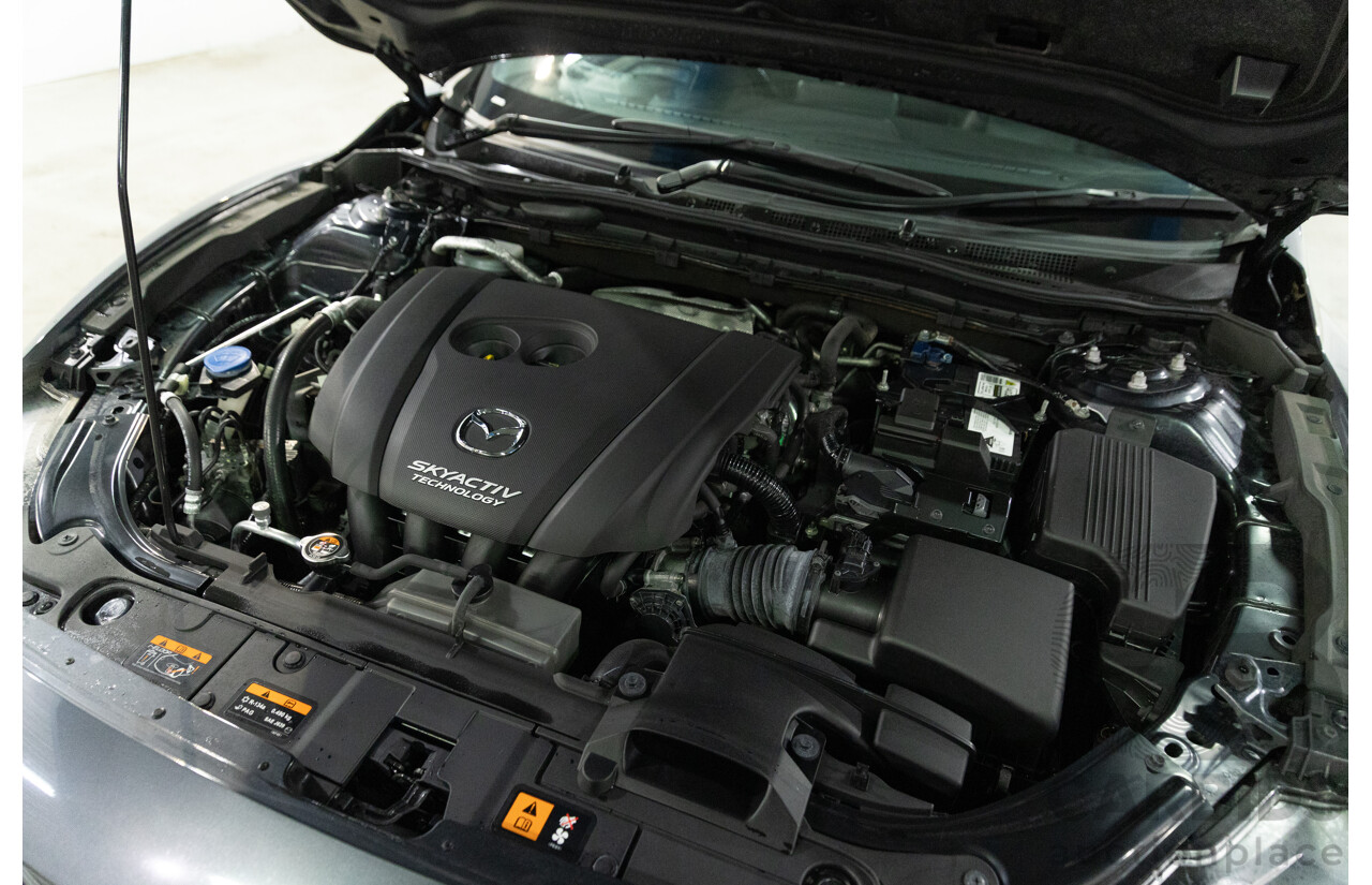 04/2016 Mazda Mazda6 GT (FWD) 6C MY15 4d Sedan Meteor Grey Metallic 2.5L