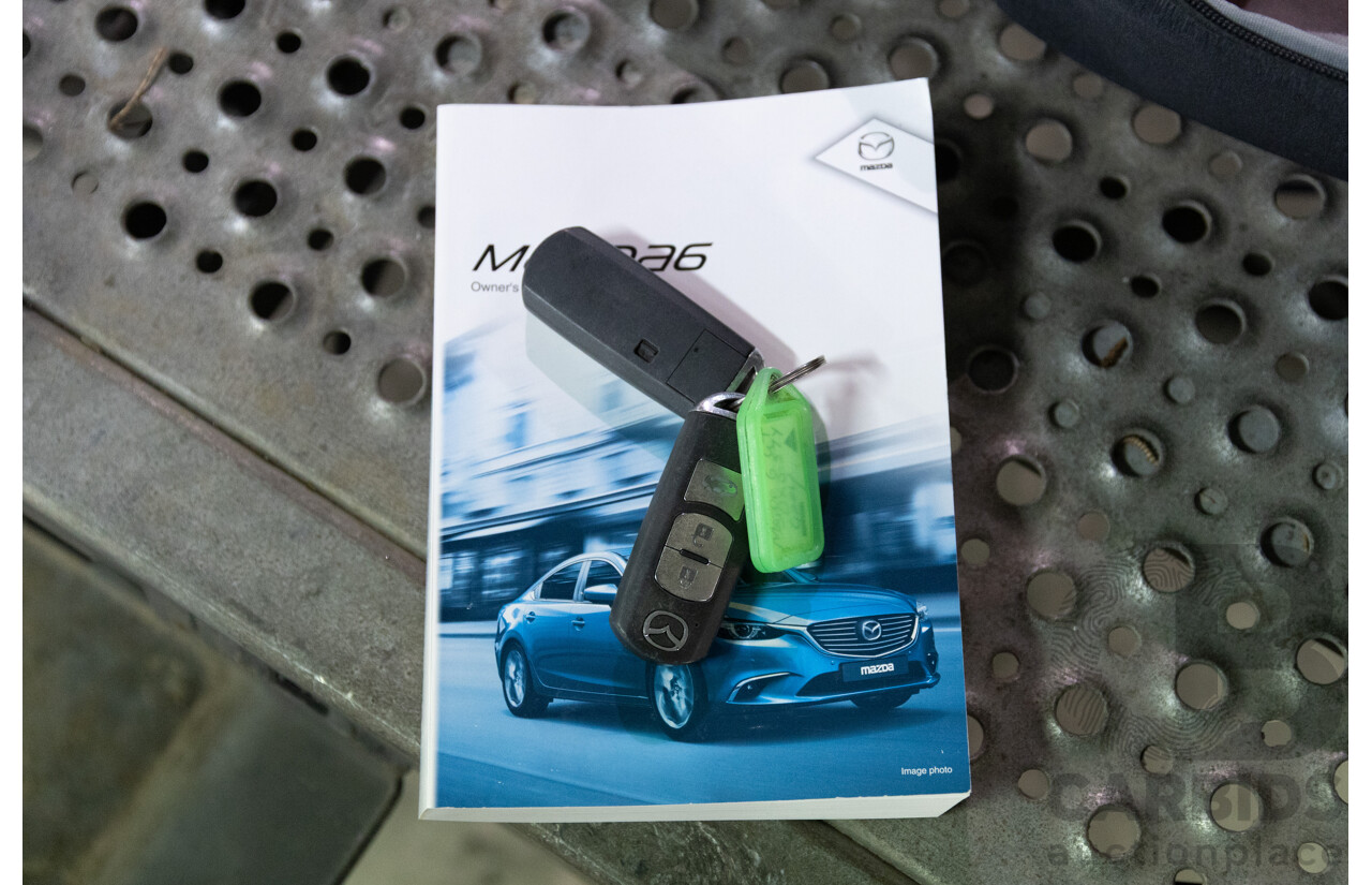 04/2016 Mazda Mazda6 GT (FWD) 6C MY15 4d Sedan Meteor Grey Metallic 2.5L