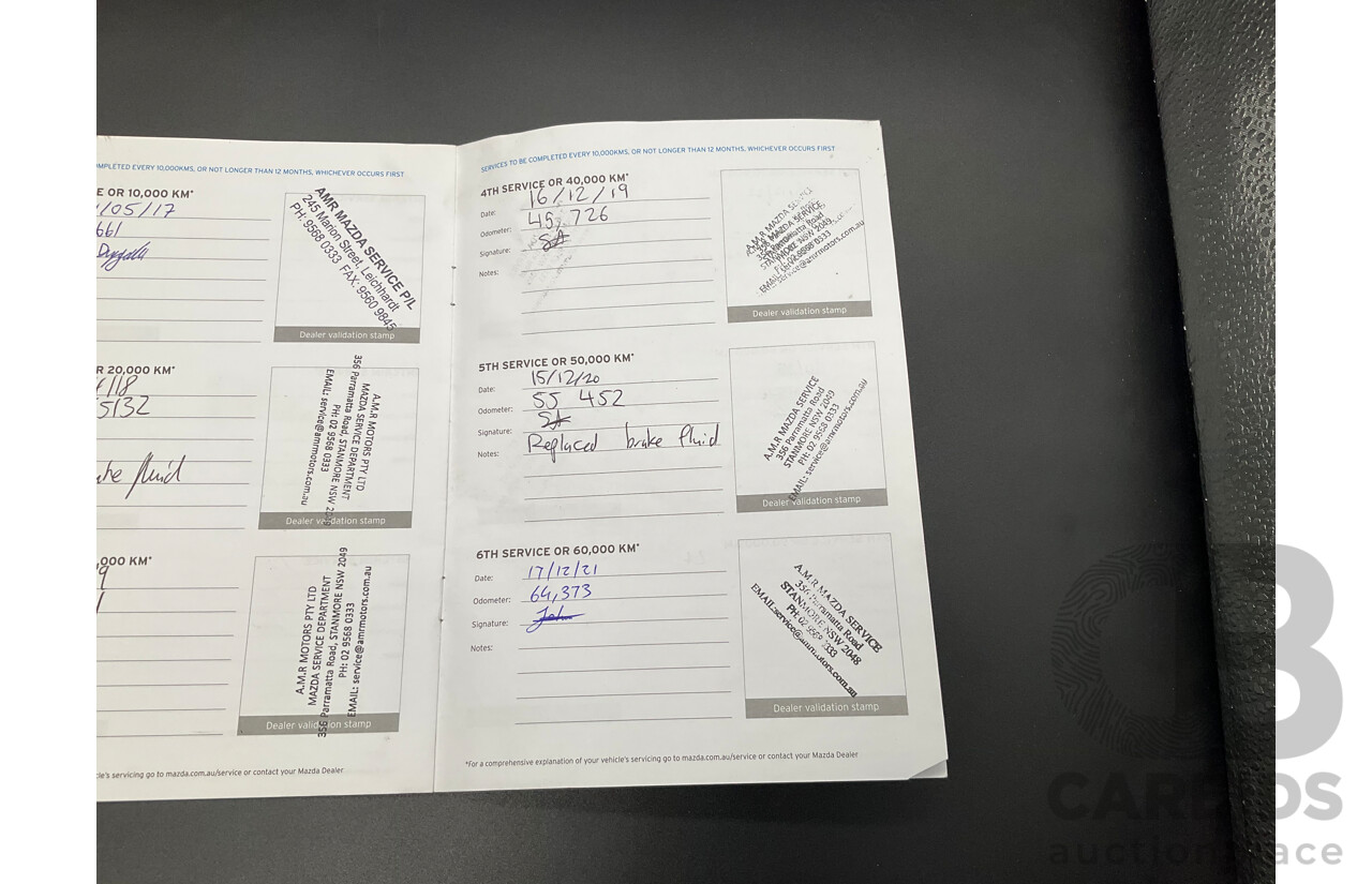 04/2016 Mazda Mazda6 GT (FWD) 6C MY15 4d Sedan Meteor Grey Metallic 2.5L