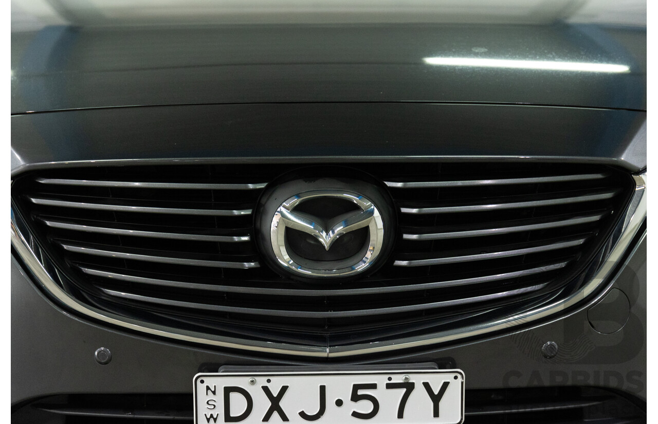 04/2016 Mazda Mazda6 GT (FWD) 6C MY15 4d Sedan Meteor Grey Metallic 2.5L