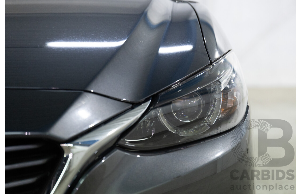 04/2016 Mazda Mazda6 GT (FWD) 6C MY15 4d Sedan Meteor Grey Metallic 2.5L